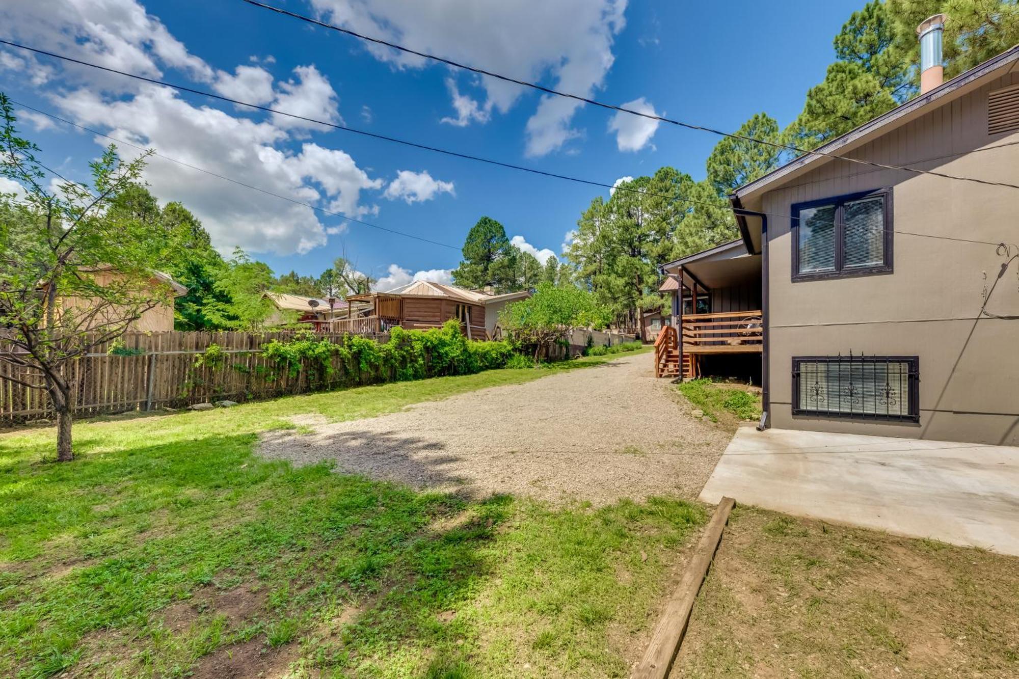 Ruidoso Home With Patio, Walk To Restaurants! Exterior foto