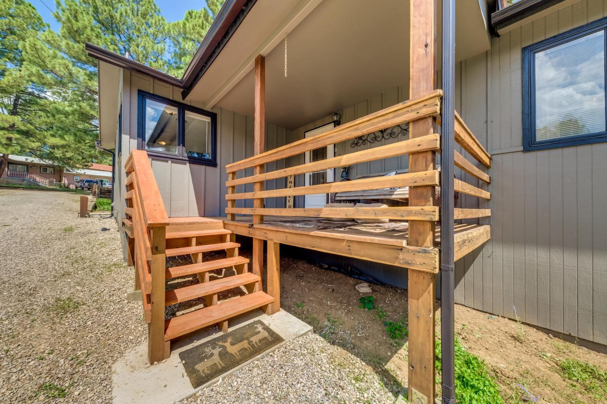 Ruidoso Home With Patio, Walk To Restaurants! Exterior foto