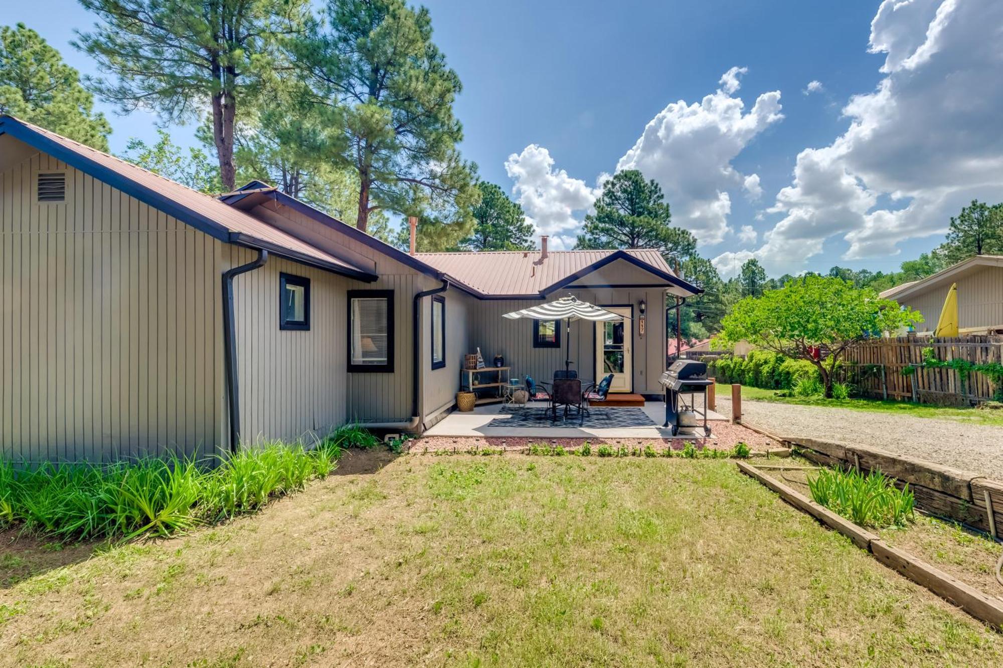 Ruidoso Home With Patio, Walk To Restaurants! Exterior foto