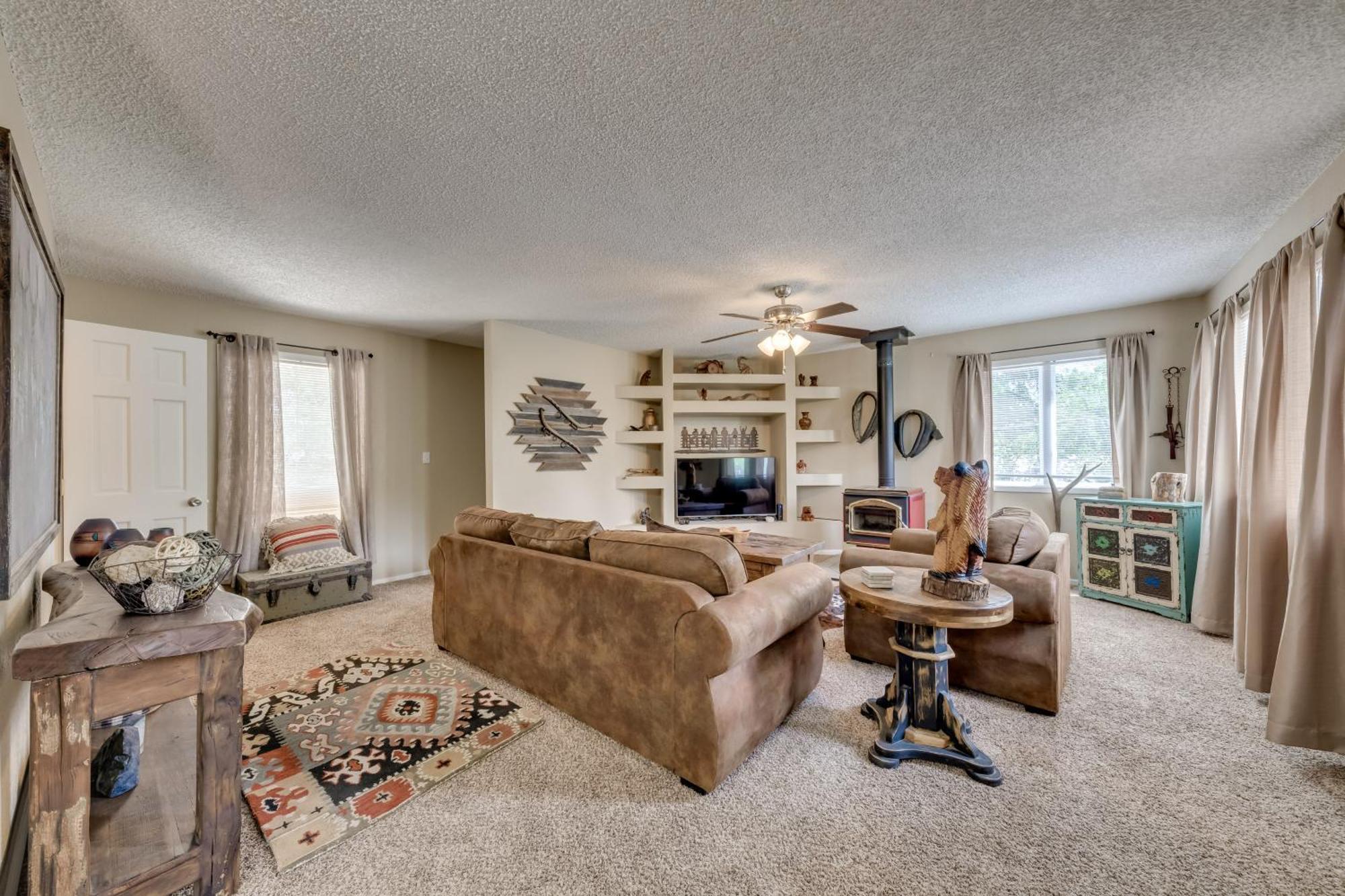 Ruidoso Home With Patio, Walk To Restaurants! Exterior foto