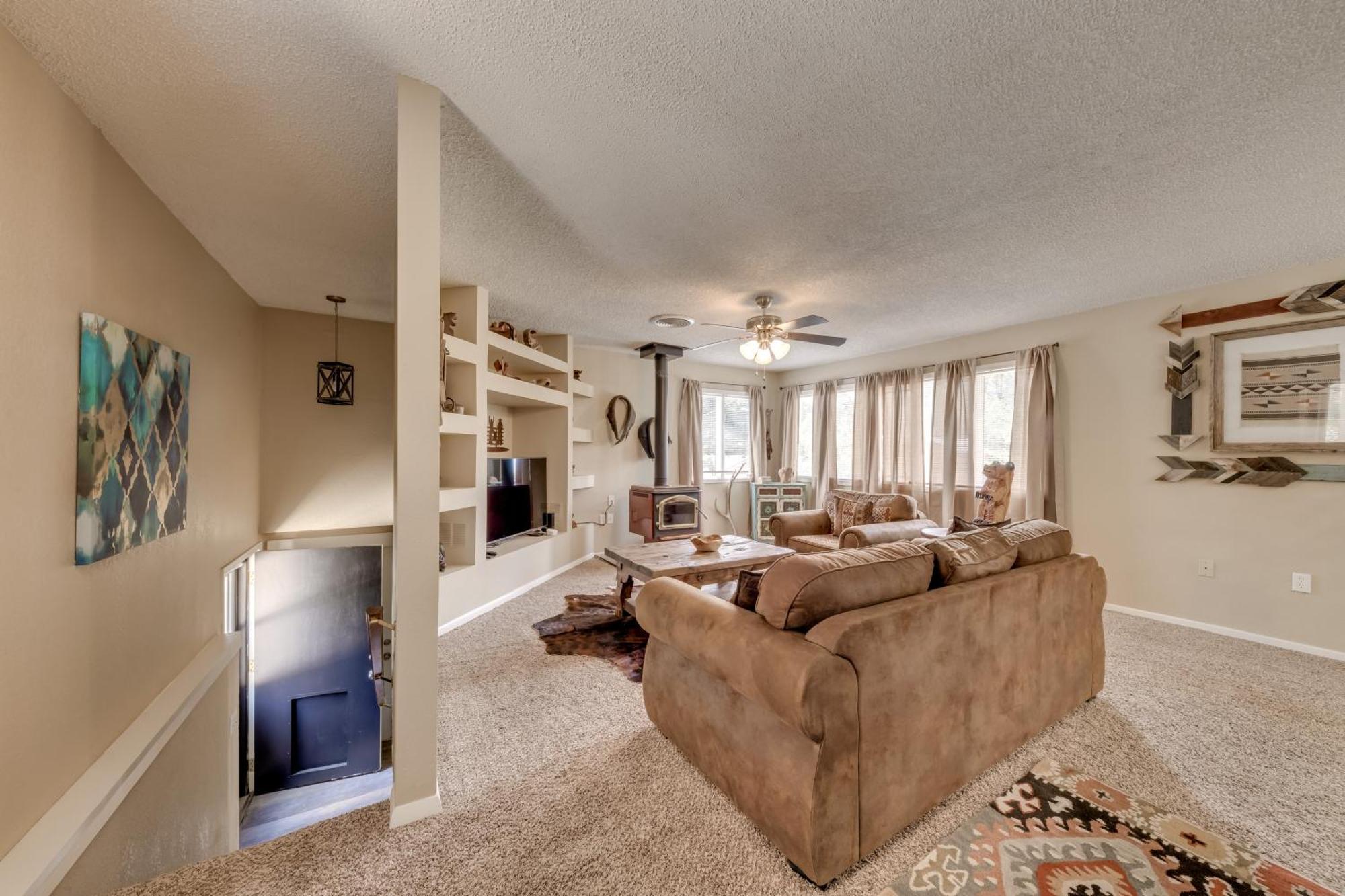 Ruidoso Home With Patio, Walk To Restaurants! Exterior foto